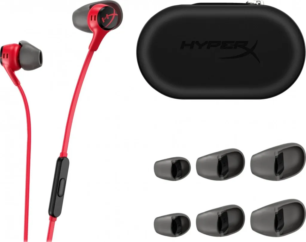 Dëgjuese HyperX Cloud Earbuds II, të kuqe - 4