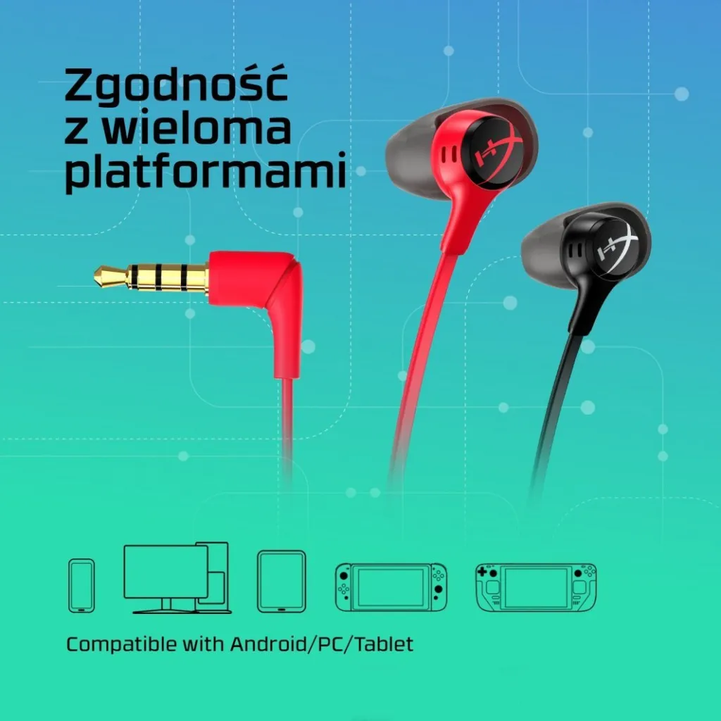 Dëgjuese HyperX Cloud Earbuds II, të kuqe - 7