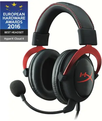Kufje HyperX Cloud II, të kuqe