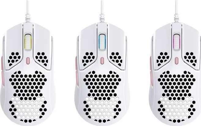 Maus HyperX Pulsefire Haste, i bardhë - 7