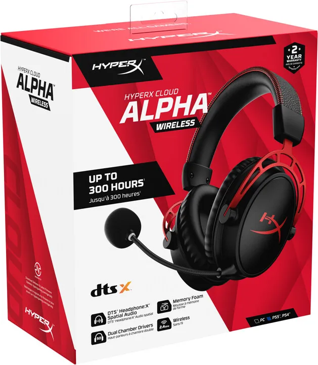 Kufje HyperX Cloud Alpha Wireless - 5