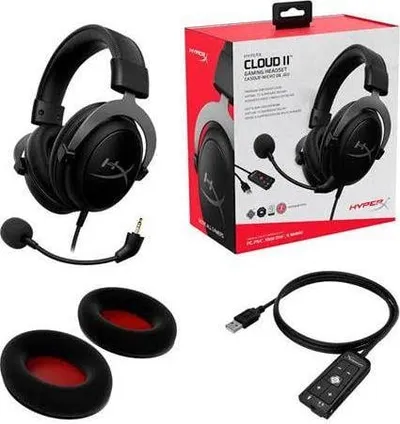 Kufje HyperX Cloud II Gunmetal, V - 4