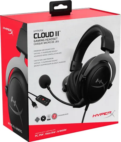 Kufje HyperX Cloud II Gunmetal, V - 5