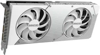 Kartelë grafike Inno3D RTX 5060 Ti Twin X2 OC 8GB GDDR7 e bardhë