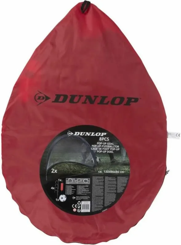 Set i 2 Portave të Futbollit Pop Up Dunlop 100982 - 4
