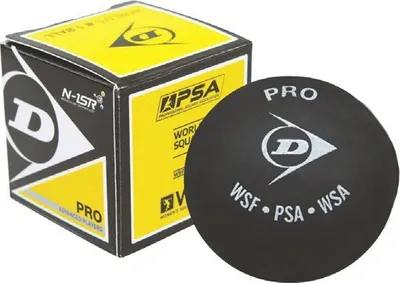 Top squash Dunlop Pro, Yellow Dot, i zi - 1