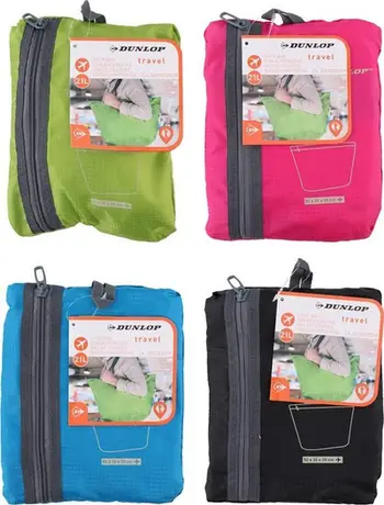 Çantë palosëse pazari Dunlop, 21L, blu