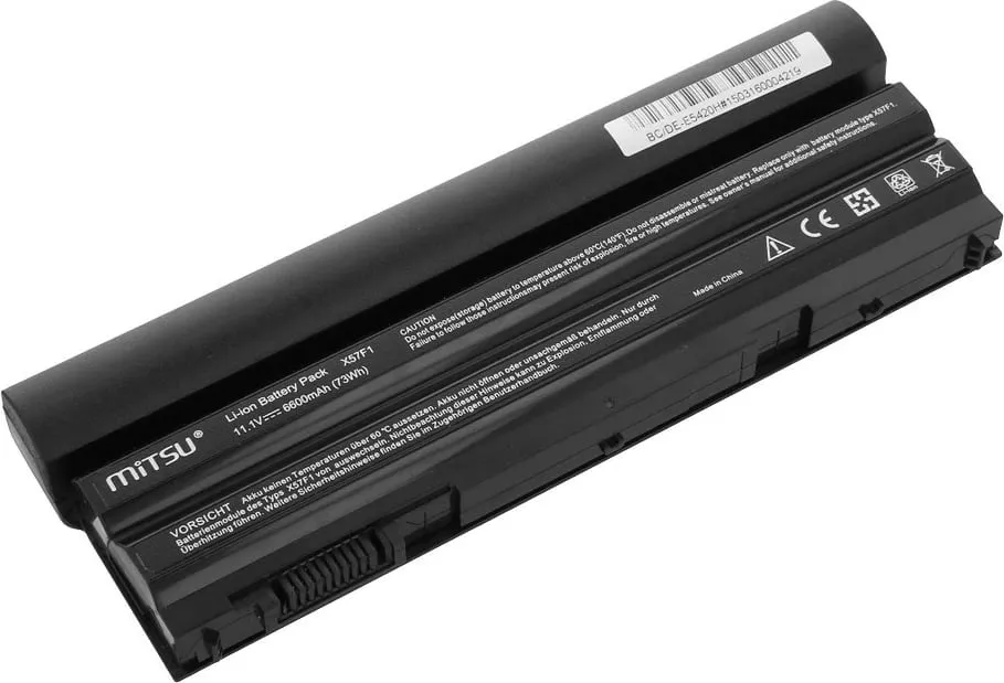 Bateri Mitsu për Dell Latitude E5420, E6420, 6600mAh, 11.1V - 4