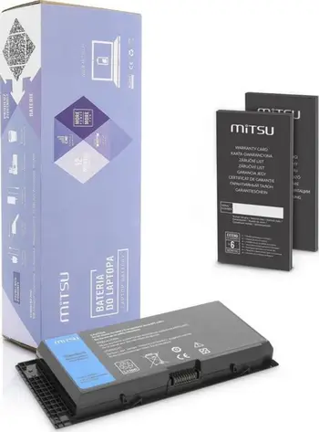 Bateri laptopi Mitsu Dell M6600 M6800, 11.1V, 4400mAh