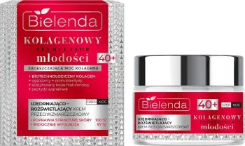 Krem kundër rrudhave për femra Bielenda Collagen Youth Stimulator Firming and Brightening 40+, 50ml