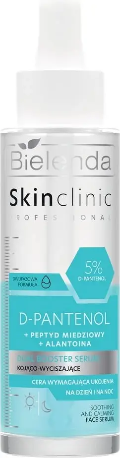 Serum për fytyrë për femra Bielenda Skin Clinic Professional D-pantenol Dual Booster, 45ml
