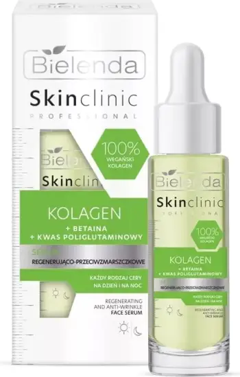 Serum për fytyrë për femra Bielenda Skin Clinic Professional Collagen Regenerating-Anti-Wrinkle, 30ml