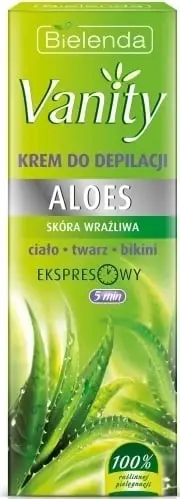 Krem për depilim Bielenda Vanity Aloe Vera, 100ml