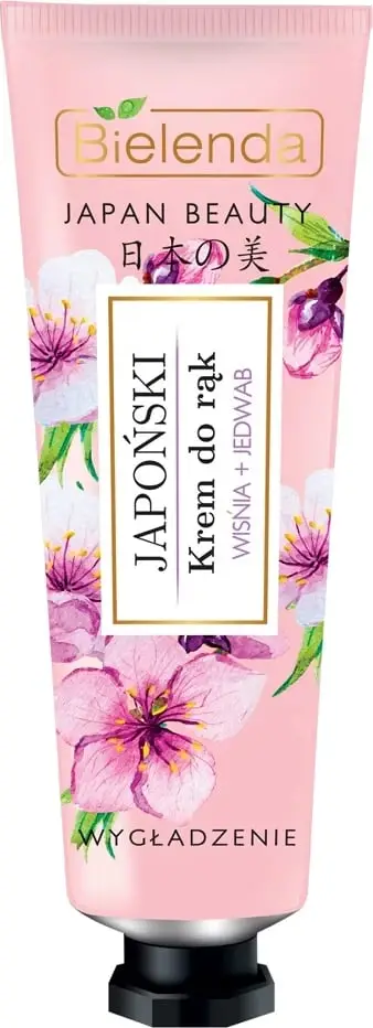 Krem për duar për femra Bielenda Japan Beauty Japanese Cherry Blossom + Silk, 50ml