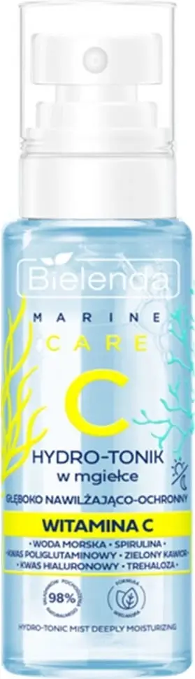 Tonic në spray për fytyrë Bielenda C Marine Care Deep Hydrating Hydro-Tonic për femra 100ml