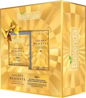 Krem fytyre dhe krem për sy për femra Bielenda Golden Placenta 60+, 50ml + 15ml