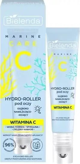 Roll-on për sy Bielenda C Marine Care Hydro-Roller Eye Pod për femra, 15ml