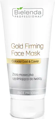 Maskë fytyre forcuese Bielenda Professional Gold, 175ml