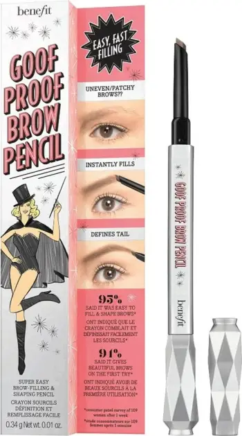 Laps për vetulla Benefit Goof Proof Brow Pencil 2 Warm Golden Blonde 0.34g
