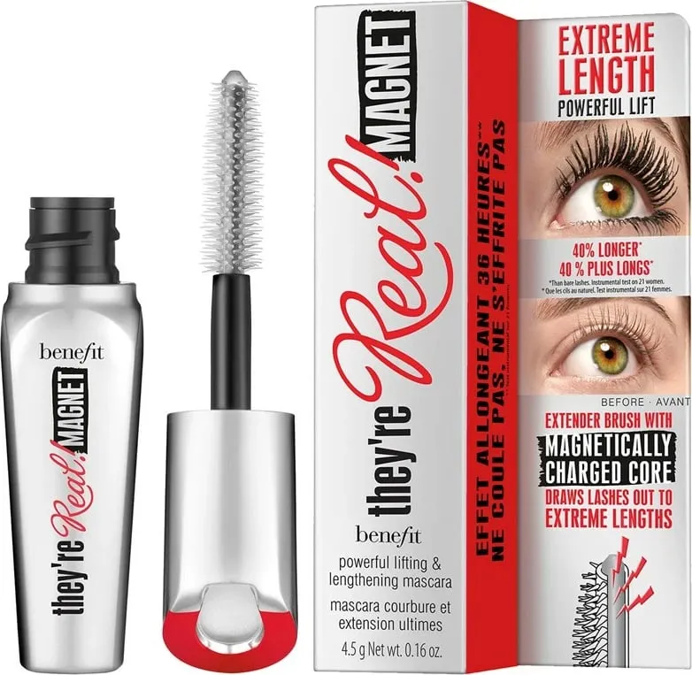 Mascara Benefit They’re Real! Magnet Mini Size Black 4.5g - 1