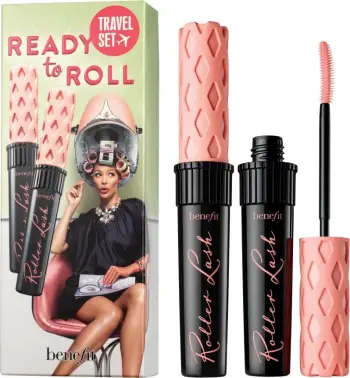 Set maskara Benefit Roller Lash, 2 x 8.5 g