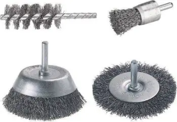 Set furça teli Wolfcraft, 4 copë
