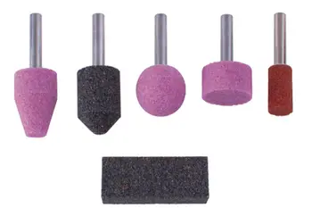 Set majash shpuese Wolfcraft 2144000, Ø 6 mm, alumini-oksid