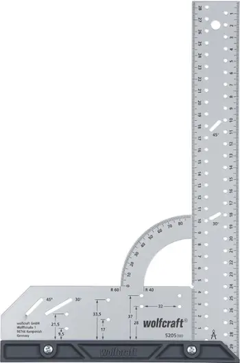Kënd universal Wolfcraft, 200 x 300 mm