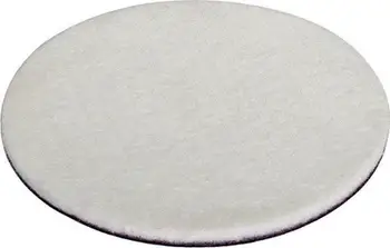 Jastëk lustruese prej filci Wolfcraft 125mm, me Velcro, i bardhë