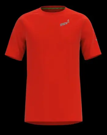 Bluzë sportive Inov-8 Base Elite SS Tee, poliestër, për meshkuj, e kuqe, M