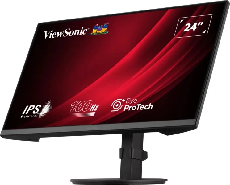 Monitor ViewSonic VG2408A, 24", IPS Full HD, 100Hz, i zi - 1