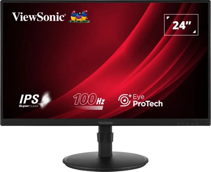 Monitor ViewSonic VG2408A, 24", IPS Full HD, 100Hz, i zi - 4