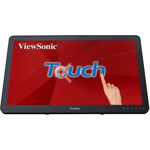 Monitor ViewSonic TD2430, 23.8 inç, VA, FHD, Touchscreen, Dual Orientation, zi - 1