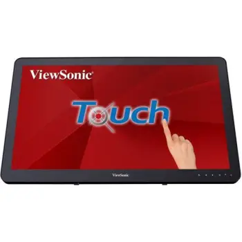 Monitor ViewSonic TD2430, 23.8 inç, VA, FHD, Touchscreen, Dual Orientation, zi
