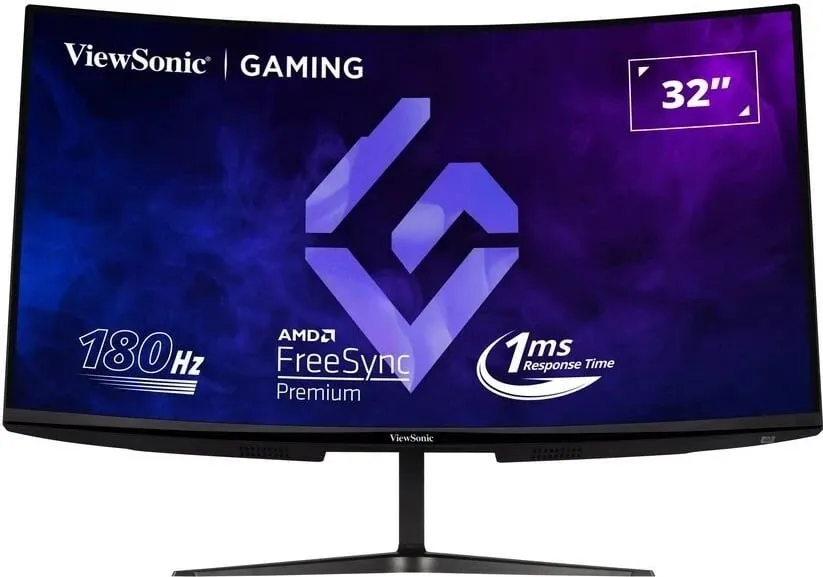 Monitor ViewSonic VX3218C-2K 32 inç, VA, QHD, 1ms, 165Hz, e zi - 2