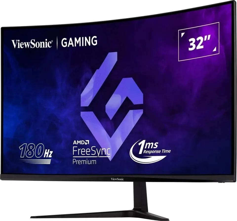 Monitor ViewSonic VX3218C-2K 32 inç, VA, QHD, 1ms, 165Hz, e zi - 4