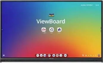 Tabelë interaktive Viewsonic IFP8653, 85.5", 4K, e zezë