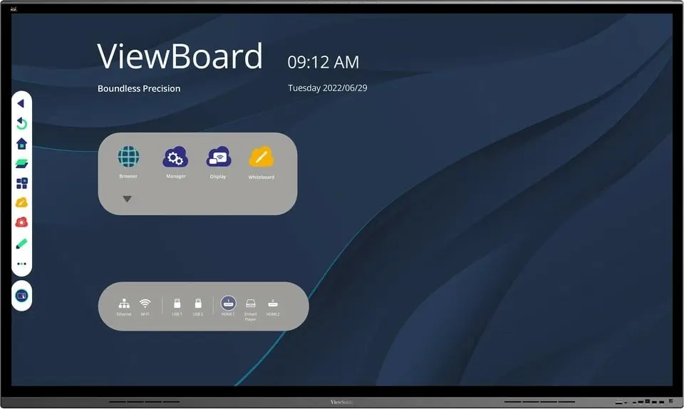Panel interaktiv Viewsonic IFP8662, 86 inch, 4K UHD, LED, Wi-Fi - 1