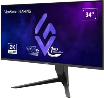 monitor, ViewSonic, VX3480-2K-PRO, 34" UWQHD 165Hz 1ms