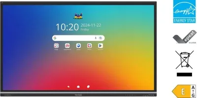 Ekran interaktiv ViewSonic IFP9851, 98", Android 14, 16GB RAM 128GB, i zi - 1