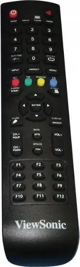 Pilot televizori ViewSonic, telekomandë origjinale, universal, e zezë
