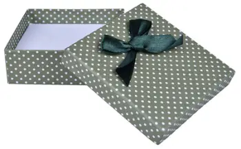 Kuti për bizhuteri JK Box KK-5 / A519, 8 x 8 x 3 cm, e gjelbër , man