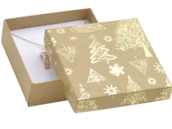 Kuti dhurate për vathë JK Box Christmas KX-5 / AU, ari