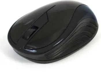 Maus Omega Juoda, wireless, USB, i zi