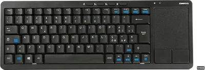 Tastierë Omega OKB004BES, wireless, ES, e zezë - 1