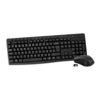 Set tastierë dhe maus Omega OKM071BCZ, wireless, i zi