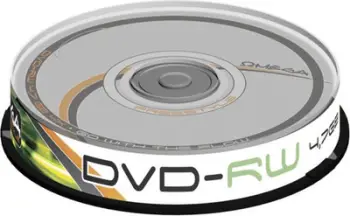 CD DVD-RW Omega, 10 copë