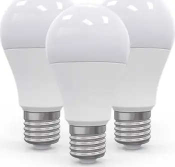 Llambë LED Omega ECO, E27, 12W, 2800K, paketim 3 copë