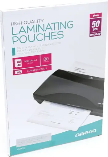 Folie për laminim Omega, 30 copa