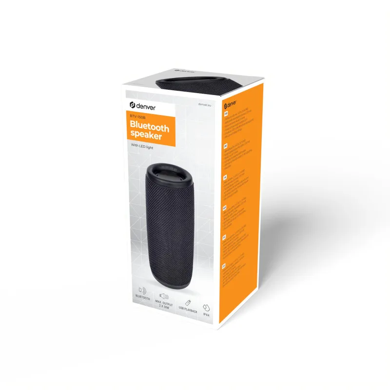 Denver Bluetooth Speaker & Card Slot - 3